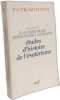 &Eacute;TUDES D'HISTOIRE DE L'&Eacute;SOT&Eacute;RISME. Brach Jean-Pierre  Rousse-Lacordaire J&eacute;r&ocirc;me  Collectif