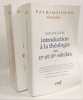 Introduction &agrave; la th&eacute;ologie des IIe et IIIe si&egrave;cles - 1: VOLUME 1 + VOLUME 2. Orbe Antonio  Lopez de Castro Joseph M  Roessli Jean-Michel