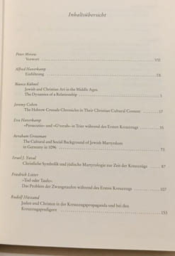Juden und Christen zur Zeit der Kreuzzüge (Vortrage Und Forschungen). Alfred Haverkamp Konstanzer Arbeitskreis f. mittelalterlicheGeschichte