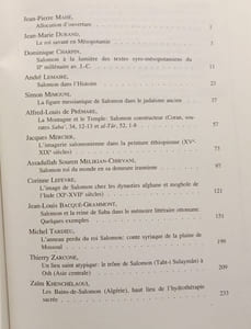 L'image De Salomon Sources Et Posterites: Actes Du Colloque Organise Par Le College De France Et La Societe Asiatique Paris 18-19 Mars 2004: Actes ... La Societe Asiatique: Nouvelle Serie Band 5)