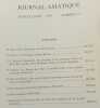 Journal Asiatique p&eacute;riodique trimestriel - 1993 TOME CCLXXXI N&deg;3-4. Arnaldez Caillat Chenet Bhattacharya Bacqu&eacute;-Grammont