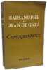 Barsanuphe et Jean de Gaza: Correspondance. 