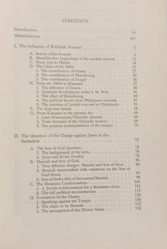 The Trial of Jesus - a study in the gospels and jewish historiography from 1770 to the present day. David R. Catchpole
