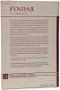 Pindar (Hermes Books). Carne Ross D