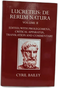 De Rerum Natura: Volumen 1-3: Libri Sex