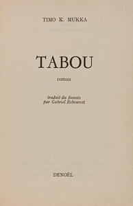 Tabou