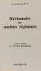 Dictionnaire des meubles r&eacute;gionaux. Claude-Salvy