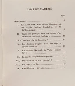 Histoire d'un faux et de ses conséquences