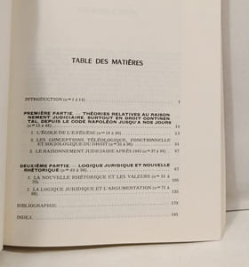 Méthodes du droit. Logique juridique Nouvelle rhétorique 2eme Edition