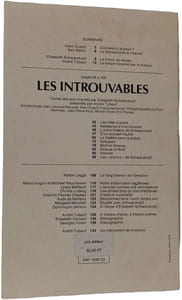 Les Introuvables :Elisabeth Schwarzkopf- hors série aout 1983