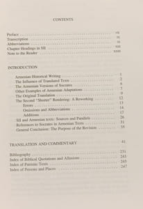 The Armenian Adaption of the Ecclesiastical History of Socrates Scholasticus: Commonly Known As "the Shorter Socrates: Translation of the Armenian ... University Armenian Studies 3 Band 3)
