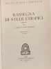 Rassegna di studi etiopici. Carlo Conti Rossini