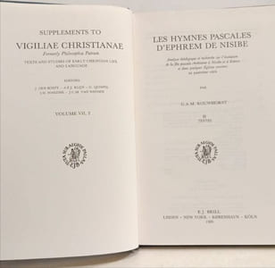 Les Hymnes Pascales d'Ephrem de Nisibe - TOME II TEXTES