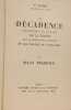 La D&eacute;cadence &eacute;conomique et sociale de la France. P. Josse