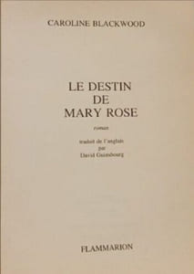 Le Destin de Mary Rose