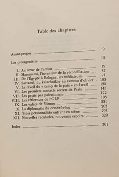 Les relations secrètes israélo-palestiniennes. Bayle Pierre