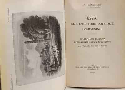 Essai sur l'histoire antique d'Abyssinie