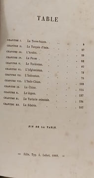L'Asie. Par un homme de lettres