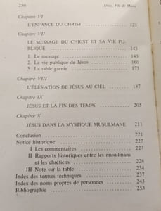 Jesus fils de marie prophète de l'islam