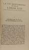 La Vie Quotidienne au temps de Louis XIII. &Eacute;mile Magne
