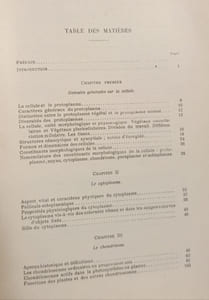 Traité de cytologie végétale