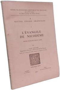 L'Évangile de Nicodème - II hautes études orientales 1 --- (texte slave et texte latin)