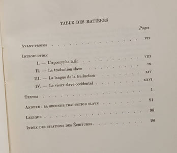 L'Évangile de Nicodème - II hautes études orientales 1 --- (texte slave et texte latin)