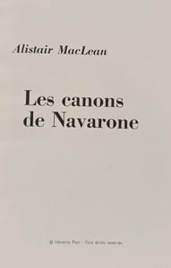 Les canons de Navarone