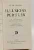 Illusions perdues. H. de Balzac