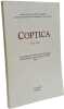 Coptica - VOL. 2 --- 2003. Collectif