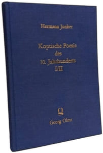 Koptische Poesie des 10. Jahrhunderts 2 Bde. in 1Band