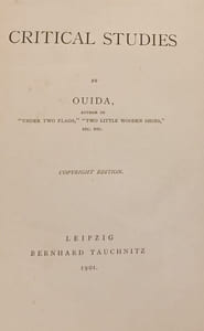 Critical Studies