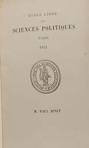 L'Etat les gouvernants et les agents --- Etudes de droit public - TOME I et II