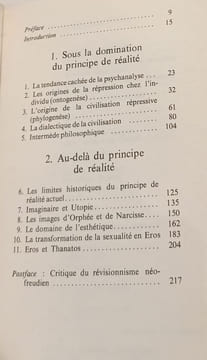 Eros et civilisation. Herbert Marcuse