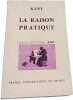 La raison pratique. KANT
