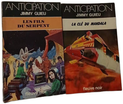 Anticipation. Hieroush. Le Cle Du Mandala Les Fils Du Serpent Hieroush La Planete Promise Les Yeux De L'Epouvante. Jimmy Guieu