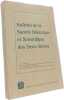 Bulletin de la Soci&eacute;t&eacute; Historique et Scientifique des Deux-S&egrave;vres Tome VII-3e serie 1999. 