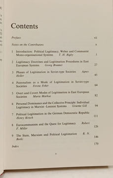 Political Legitimation in Communist States (St Antony's Series). Feher Ferenc Rigby T. H