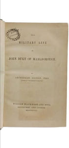 The Military Life of John Duke of Marlborough