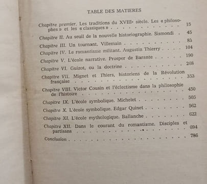 L'historiographie romantique française 1815-1830. B. Réizov