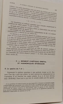 Mécanique Quantique Tome 2. Albert Messiah