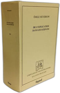 De l'explication dans les sciences (1921)