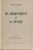 Du cheminement de la pens&eacute;e - TOME 1 2 et 3 --- biblioth&egrave;que de philosophie contemporaine. &Eacute;mile Meyerson