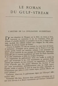 Le roman du Gulf-Stream