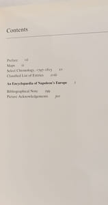 An Encyclopaedia of Napoleon's Europe