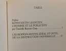 L'EUROPEEN MOYEN.: Id&eacute;al et outil de la destruction universelle. Leontiev Konstantin