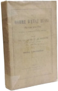 Un homme d'état russe (Nicolas Miletine) : étude sur la Russie et la Pologne pendant le règne d'Alexandre II (1855-1878)