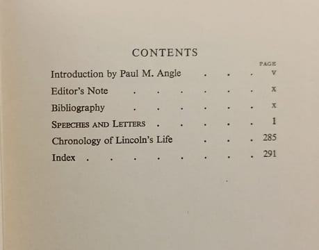 Abraham Lincoln's speeches and letters 1832-1865. Angle