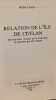 Relation de l'&icirc;le de Ceylan. Robert Knox