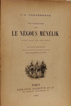 Le Négous Ménélik. J.-G. Vanderheym